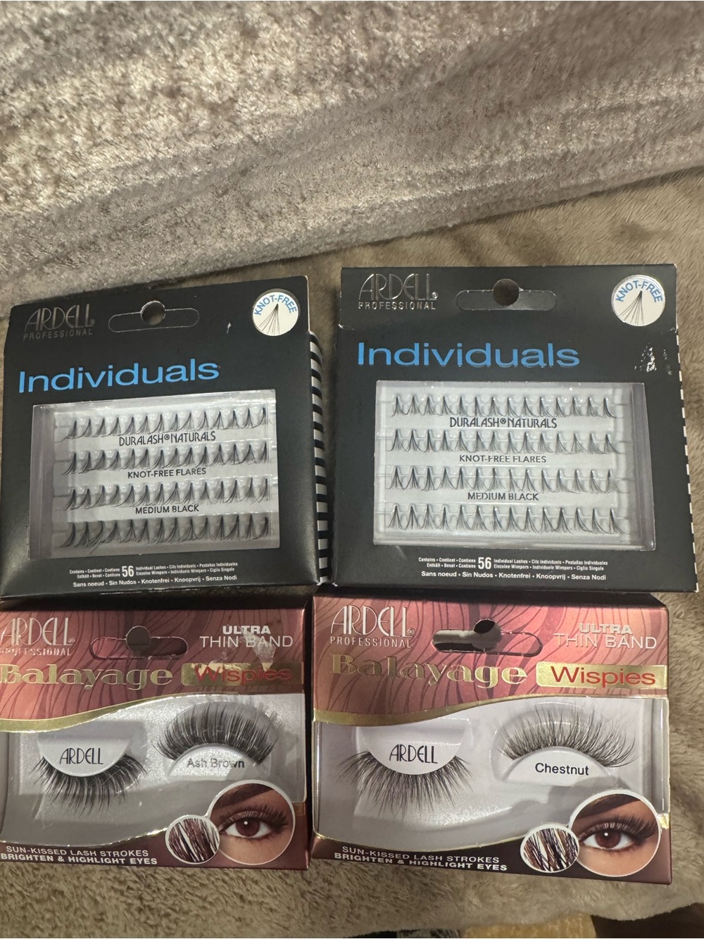 Ardell False Lash Assortment - Black and Brown Packaging